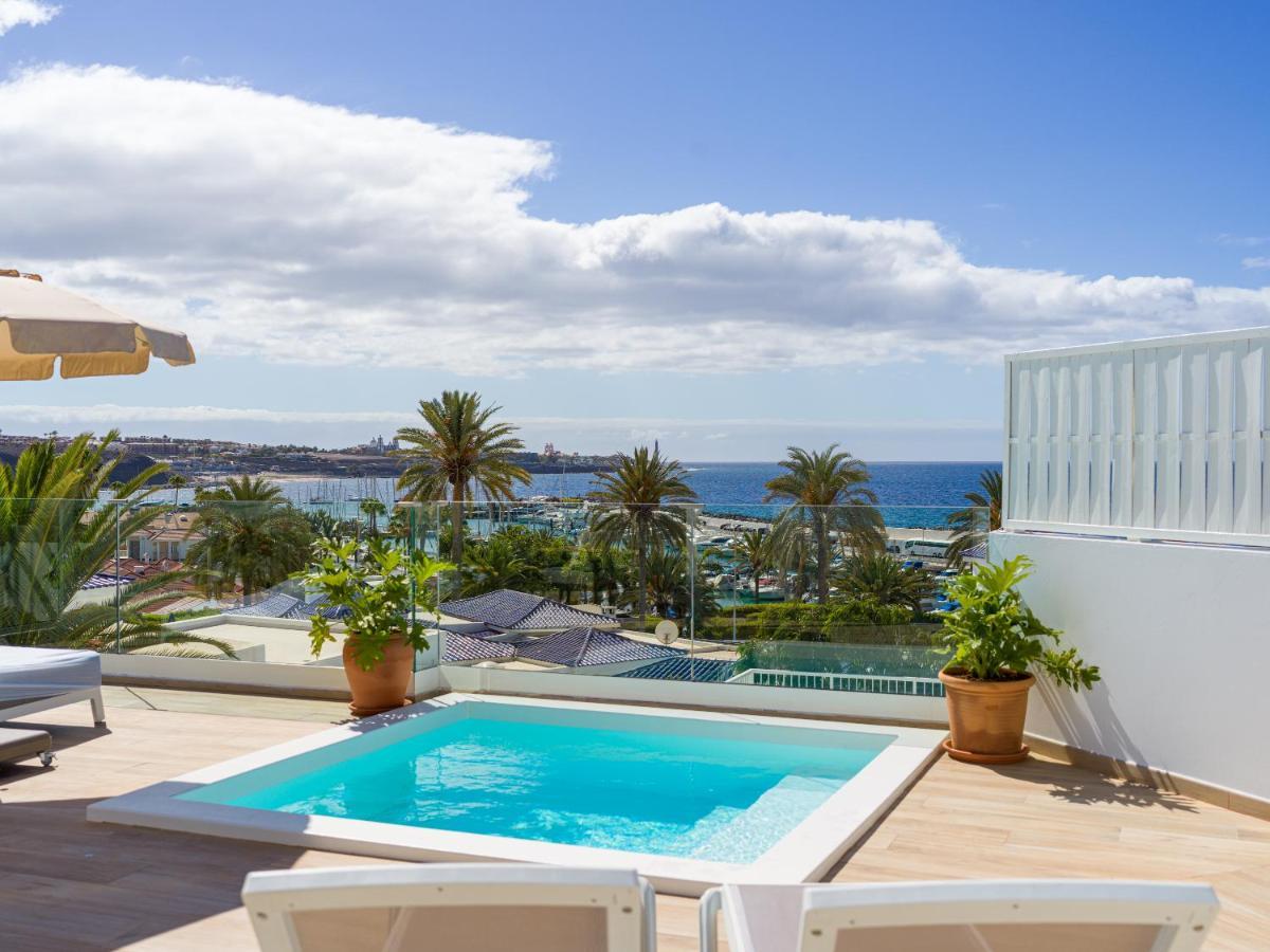 Pasitoblanco Porto Mare 7 Seaview Villa Private Heated Pool Pasito Blanco Exteriér fotografie