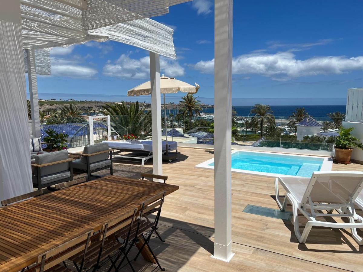 Pasitoblanco Porto Mare 7 Seaview Villa Private Heated Pool Pasito Blanco Exteriér fotografie
