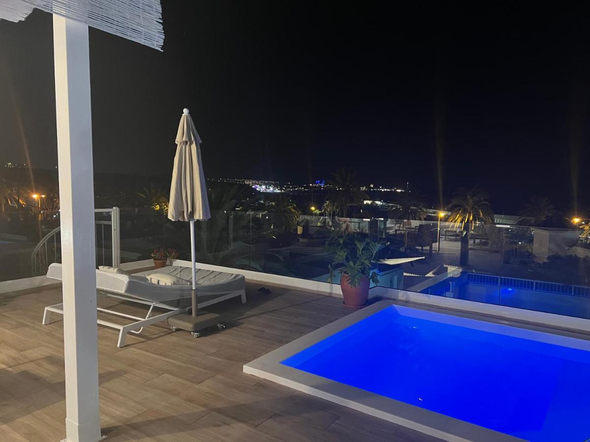 Pasitoblanco Porto Mare 7 Seaview Villa Private Heated Pool Pasito Blanco Exteriér fotografie