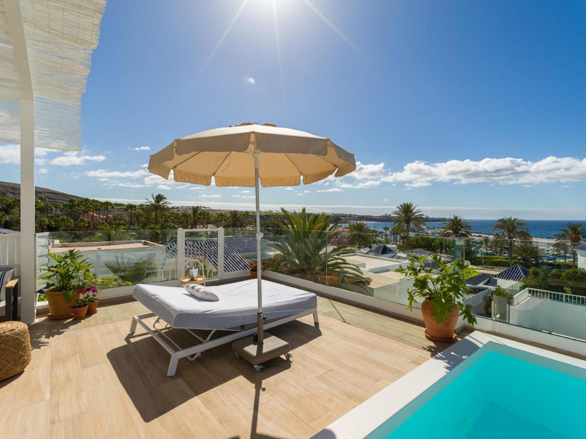 Pasitoblanco Porto Mare 7 Seaview Villa Private Heated Pool Pasito Blanco Exteriér fotografie
